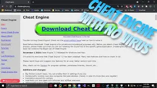 How to Download Cheat Engine WITHOUT Viruses 2022 | Cheat Engine Tutorial Series Part 1