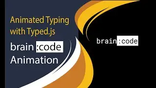JavaScript Typing Animation | Typed.js