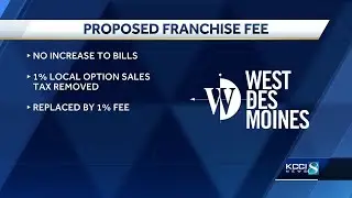 West Des Moines City Council approves new franchise fee