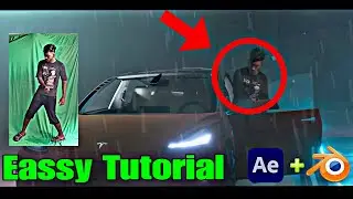 Making Blender 3D Environment Car scean Vfx !  Tutorial comming soon 👍