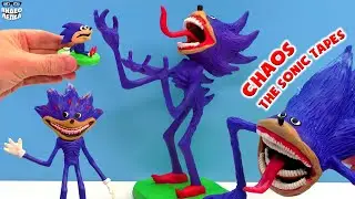 Все Формы Страшного СОНИКА из Мрачного Мира CHAOS The Sonic Tapes ► Видео Лепка