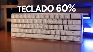 TECLADO WIRELESS DE APENAS 61 TECLAS -  LANGTU G1000 da GOOJODOQ