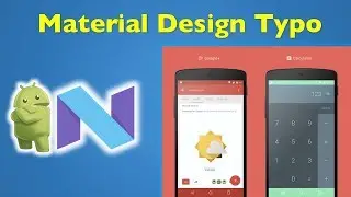 2 Android Material Design- Android Material Design Icon and Typography Introduction