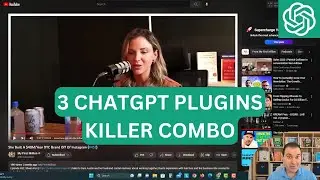 ChatGPT Plugin Review: Killer Combo of 3. Voxscript, Video Insights, and Webpilot.