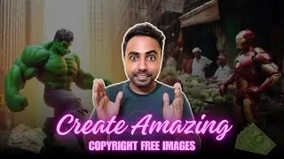 How To Create  Copyright Free Images In Just 3 Step Using A.I | Thumbnail and Images For YouTube