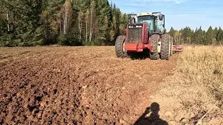 ЗАРЫВАЮ ЯМЫ после КИРОВЦА, Buhler Versatile 2375 + TopDown 600 обрабатываем  зябь ч 2.