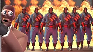 POV: The enemy team has 6 Pyros (SFM TF2 animation)