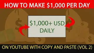 Make $1,000 per Day to Copy and Paste Free Music - FULL TUTORIAL