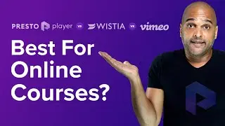 Wistia vs Vimeo vs Presto Player (BEST VIDEO PLUGIN FOR WORDPRESS)