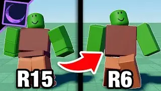 So I Converted R15 Animations to R6 Animations.. (Roblox)