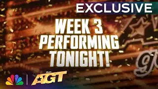 This Week's Lineup | AGT Quarterfinals Week 3 | AGT 2024