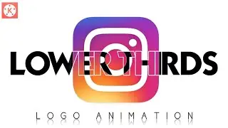 🔥 Instagram Logo Animation | Social Media Lower Third Animation in Kinemaster | Lower Third Template