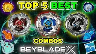 Top 5 BEST SWORD DRAN Combos | Beyblade X Hasbro