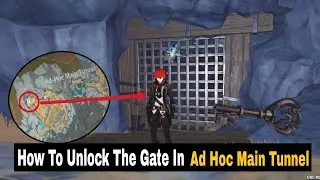 How to Open The Gate In Ad- Hoc Main Tunnel | The Chasma Underground mines genshin impact