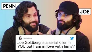 Penn Badgley & Joe Goldberg Compete in a Compliment Battle | Teen Vogue