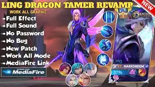 TERBARU - Script Skin Ling Dragon Tamer Revamp No Password | Voice Indonesia & English | New Patch