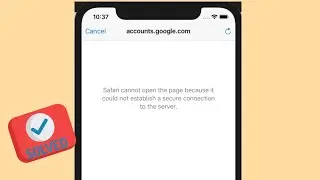 Safari Cannot Open the Page because it could not Establish Secure Connection to the Server on iPhone