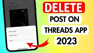 How to delete post on threads app in 2023 | Posts Delete on threads | Thread app