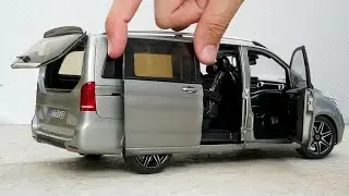 Unboxing of Mercedes V Class 1:18 Scale Diecast Model OD