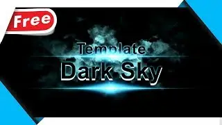 FREE TEMPLATE - 87┇Sony Vegas Pro Dark Sky Template┇Google Drive Link┇Full HD