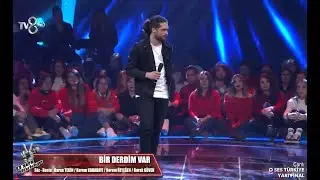 Alkan Dalgakıran - Bir derdim var - O Ses Turkiye Yarı final 2. tur 14 02 2020