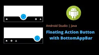 How to Add a Floating Action Button to a Bottom Navigation - Android Studio Tutorial