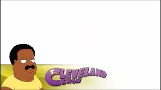 the cleveland show promo in a white void