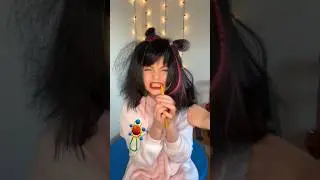 Лайфхак!  она молчит когда жует🍭 #жиза #comedy #смішно