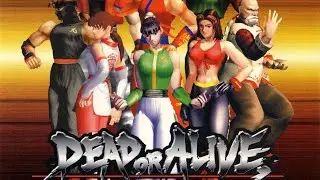 Dead or Alive (4K) PS1 LongPlay | All Characters Unlocked Duckstation Emulator Saturn Arcade M.A.M.E