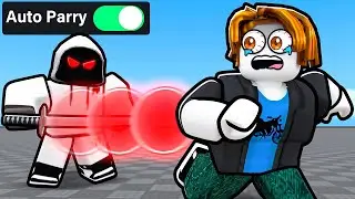 TROLLING NOOBS With AUTOPARRY In Roblox Blade Ball..