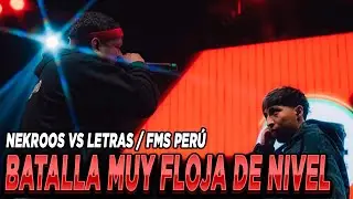 Batalla muy floja de nivel | Nekroos vs Letras Fms Perú J2 Votación