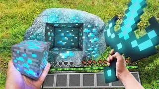 Minecraft First Person in Real Life Realistic Texture Pack Minecraft in Real Life POV 創世神 第一 人稱 真人 版