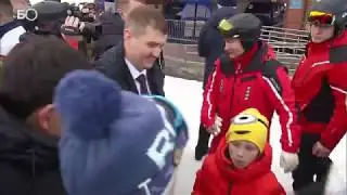Путин и Лукашенко покатались на лыжах в Сочи