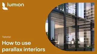 Build scenes faster with parallax interiors in Lumion 2024