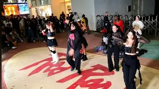 [STREET ARTIST] NOVA, MULTINATIONAL DANCE TEAM. HALLOWEEN HONGDAE BUSKING. 241031.