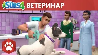 Официальный трейлер игрового процесса «The Sims 4 Кошки и собаки»: ветеринар