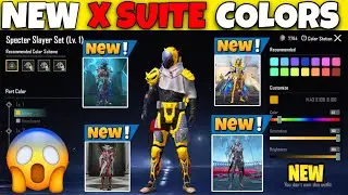 SPECTER SLAYER SET 🆚 ALL X SUIT | SPECTER SALAYER SET BEST COLOUR | 100 RP OUTFIT UPGRADE | BGMI A1