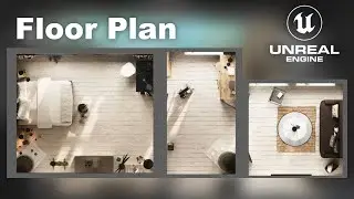 How To Create Floor plan in Unreal Engine | UE5 Archviz