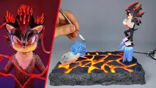 I made Sonic 3 movie diorama | Shadow vs Sonic