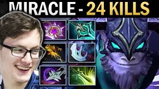 Riki Dota Gameplay Miracle with Nullifier and 24 Kills