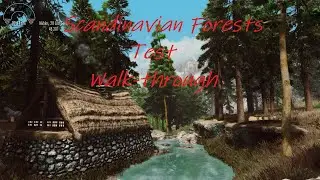 Skyrim Se - Scandinavian Forests Riverwood - Lake Inalta Test