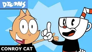 Cuphead Peashooter | What Chu Got #9 | Conroy Cat Cartoon by Dtoons