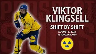 Viktor Klingsell vs Slovakia U18 | Aug 5 2024 | Hlinka Gretzky Cup