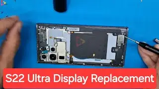 Samsung Galaxy S22 Ultra Display Replacement 📱✨ #Samsung #GalaxyS22Ultra #DisplayReplacement