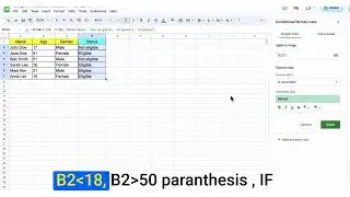 Google Sheets - Data Validation - How to Create Multiple Condition Validation in Google Sheets