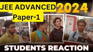 JEE ADVANCED 2024 HARD PAPER😱PAPER 1 ANALYSIS,JEE ADVANCED 2024 PAPER 1st DIFFICULTY LEVEL