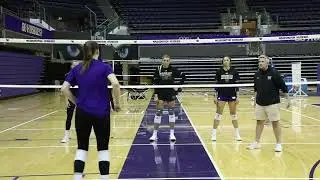 Blocking in Volleyball - Bunch Read System Spacing