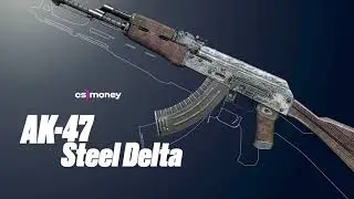 CS:GO | AK-47 - Steel Delta