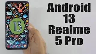 Install Android 13 on Realme 5 Pro (AOSP Rom) - How to Guide!