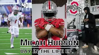 What a 5 STAR D1 VISIT looks like | Micah Hudson visits Ohio State